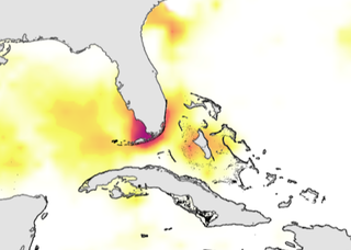 Map image for 2014 surprisingly rough on coral reefs, and El Niño looms in 2015