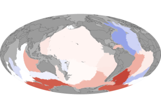 Map image for Research cruises reveal global warming reaching the deep Southern Ocean