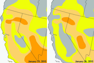 Map image for The drought-busting benefits of atmospheric rivers