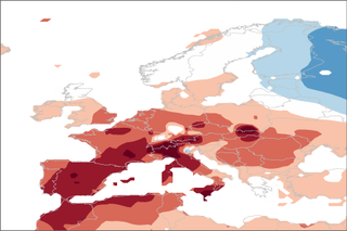 Map image for Early summer heat wave in Europe