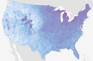 Map image for What&#039;s the coldest day of the year? (1981–2010 Normals)