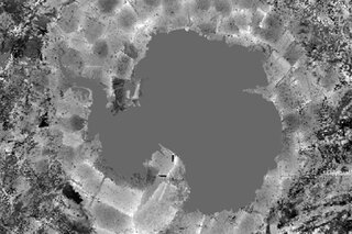 Map image for Earliest satellite images of Antarctica reveal highs and lows for sea ice in the 1960s