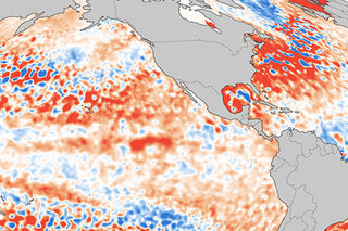 Map image for 2017 State of the climate: Ocean heat content