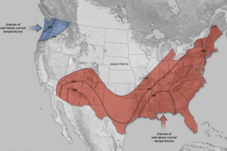 Map image for Spring 2012 climate outlook favors warm, dry conditions in South