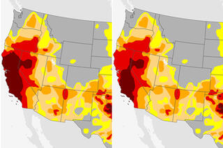 Map image for It poured in California in December. Can we stop talking about the drought?