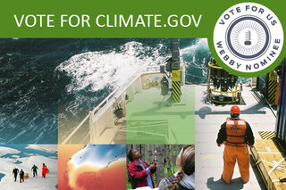 Map image for NOAA Climate.gov nominated for Webby Awards
