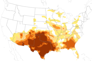 Map image for In South, Some Drought Relief from Tropical Storm Lee