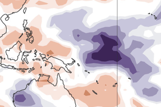 IR blocking from clouds in March 2015