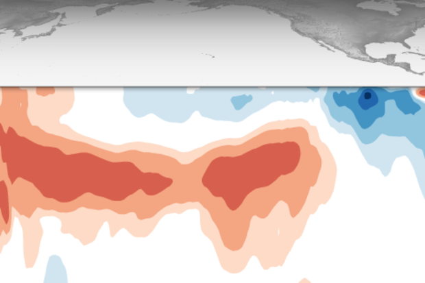 Subsurface temperature anomalies in the tropical Pacific Ocean 