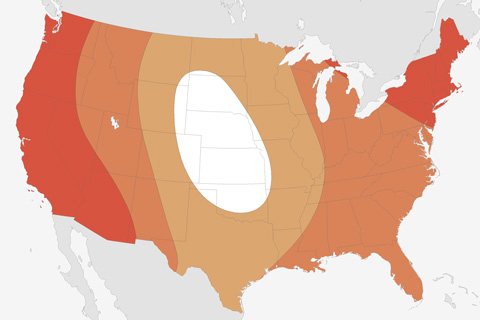 NOAA 2016 summer outlook: Where are the highest chances for a hot summer in the U.S.?